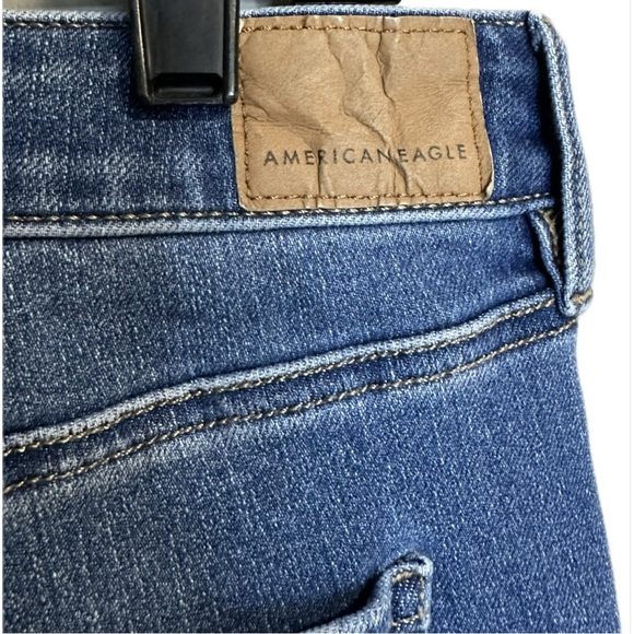 American Eagle Dream Ripped Jegging Women’s Size 14 Short - Picture 4 of 7